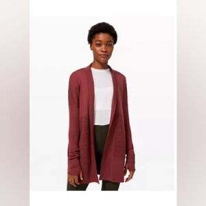 Lululemon | Sit in Lotus Wrap II | Savannah (Maroon) | 10
